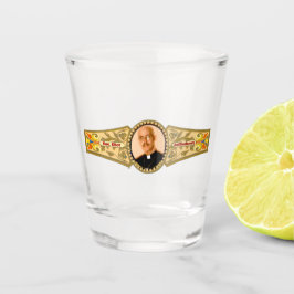 "Cigar and a Shot" Shot Glas