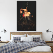 Cigar Art Club Canvas Afdruk (Insitu (Slaapkamer))