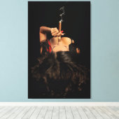 Cigar Art Club Canvas Afdruk (Insitu (Houten vloer))