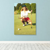 Cigar Art Club Canvas Afdruk (Insitu (Houten vloer))