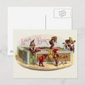  Cigar Box Gnomen Briefkaart (Voorkant / Achterkant)