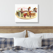 Cigar Box Gnomen Canvas Afdruk (Insitu (Slaapkamer))
