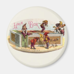 Cigar Box Gnomen Magneet