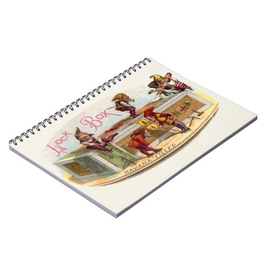 Cigar Box Gnomen Notitieboek (Linkerzijde)