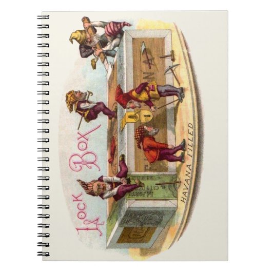  Cigar Box Gnomen Notitieboek (Voorkant)