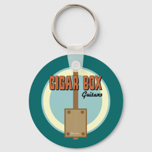 Cigar Box Guitar Sleutelhanger