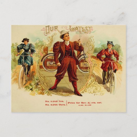 Cigar Box Label Briefkaart (Voorkant)