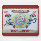 Cigar Box  Label Mousepad Muismat (Voorkant)