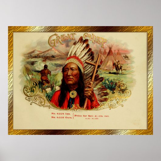  Cigar Box Labels Posters (Voorkant)