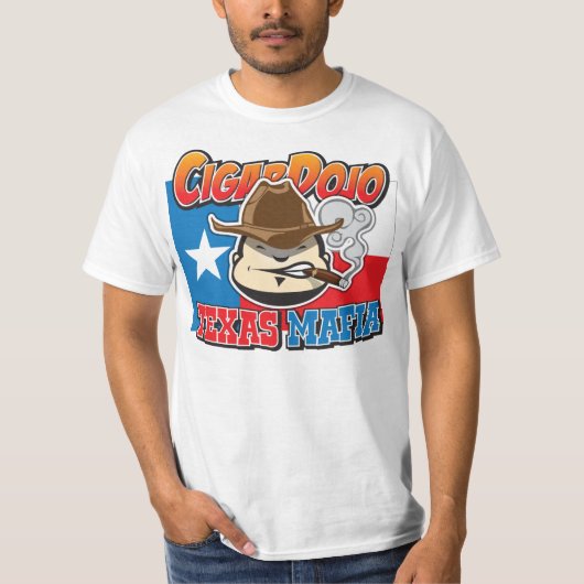 Cigar Dojo - Texas Mafia T-shirt (Voorkant)
