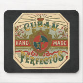  Cigar en label Cuban Perfectos Tobacco Muismat (Voorkant)