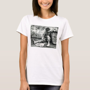 Cigar-end-verkoper, c.1865 (foto) t-shirt