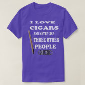 Cigar Gift Idee Funny Cigar Accessoires Gift Set T-shirt (Design voorkant)