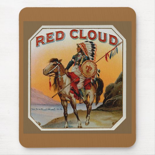 Cigar Graphic Mousepad Muismat (Voorkant)