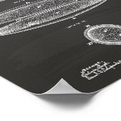 Cigar Holder 1881 Patent Art Chalkboard Poster (Hoek)