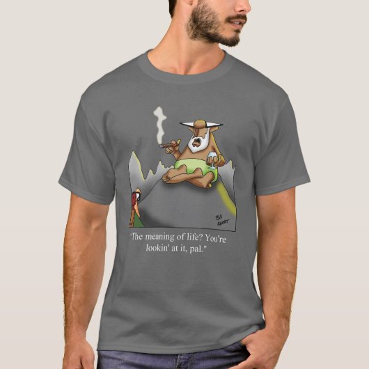 Cigar Humor Tee Shirt Gift (Voorkant)