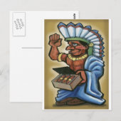 Cigar Indian Briefkaart (Voorkant / Achterkant)