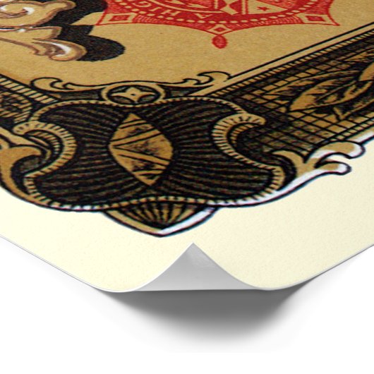  Cigar Label Art, Bank Note Money Finance Poster (Hoek)