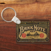  Cigar Label Art, Bank Note Money Finance Sleutelhanger (Achterkant)
