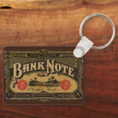  Cigar Label Art, Bank Note Money Finance Sleutelhanger (Voorkant)