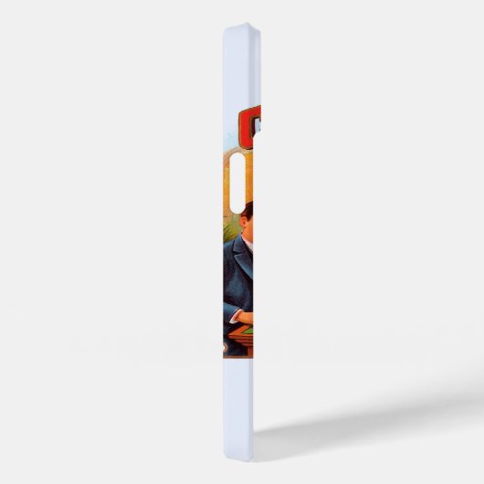 Cigar Label Art, Checkers Mild en Mellow Case-Mate iPhone Case (Achterkant / Rechts)