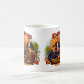 Cigar Label Art, Checkers Mild en Mellow Koffiemok (Center)