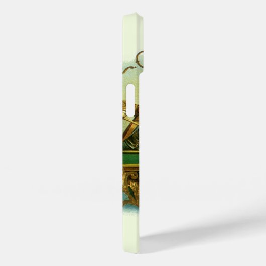 Cigar Label Art, Club Friends Billiards Case-Mate iPhone Case (Achterkant / Rechts)