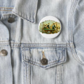 Cigar Label Art, Club Friends Billiards Ronde Button 5,7 Cm (In situ)