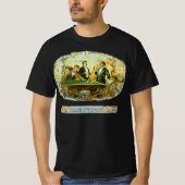  Cigar Label Art, Club Friends Billiards T-shirt (Voorkant)