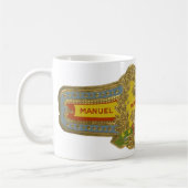 Cigar Label Art, Manuel Lopez Imperiales Koffiemok (Links)