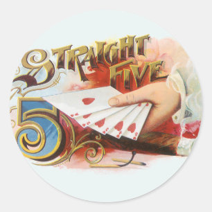  Cigar Label Art recht spoelen met hart