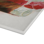 Cigar Label Art recht spoelen met hart Snijplank (Hoek)