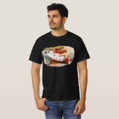  Cigar Label Art recht spoelen met hart T-shirt (Voorkant volledig)