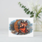  Cigar Label Art, Victoriaans op maan (Staand voorkant)