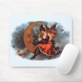  Cigar Label Art, Victoriaans op maan Muismat (Met muis)