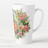  Cigar Label La Palmiera, Vrouw met Angels Latte Mok (Rechts)