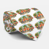  Cigar Label La Palmiera, Vrouw met Angels Stropdas (Opgerold)