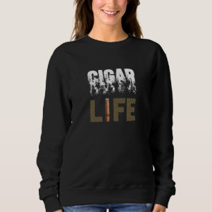 Cigar Life Falling Smoke Trui