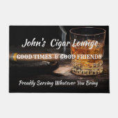 Cigar Lounge Doormat Deurmat (Voorkant)