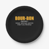 Cigar Lover | Bourbon Magic Brown Papieren Bordje (Voorkant)