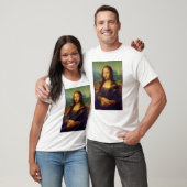 Cigar Lover Smoker Mona Lisa Roken Grapny Art T-shirt (Unisex)