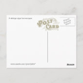 Cigar Post Card Briefkaart (Achterkant)