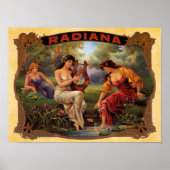 Cigar Radiana Roken Poster (Voorkant)