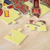 Cigar Ring Wrappers Jigzaag Puzzle Legpuzzel (Zijkant)