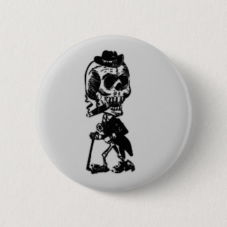 Cigar Skeleton Ronde Button 5,7 Cm