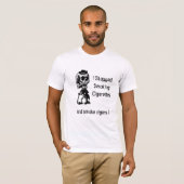 Cigar Skeleton T-shirt (Voorkant volledig)