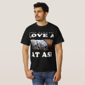 Cigar Smoker Gift Cigar Lover Fat Ash T-shirt (Voorkant volledig)