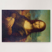 Cigar Smoker Mona Lisa Painting Funny Legpuzzel (Horizontaal)