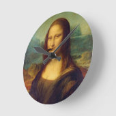 Cigar Smoker Mona Lisa Smoking Puffing Ronde Klok (Hoek)