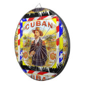 Cigar Smokers Dart Board Dartbord (Voorkant Rechts)